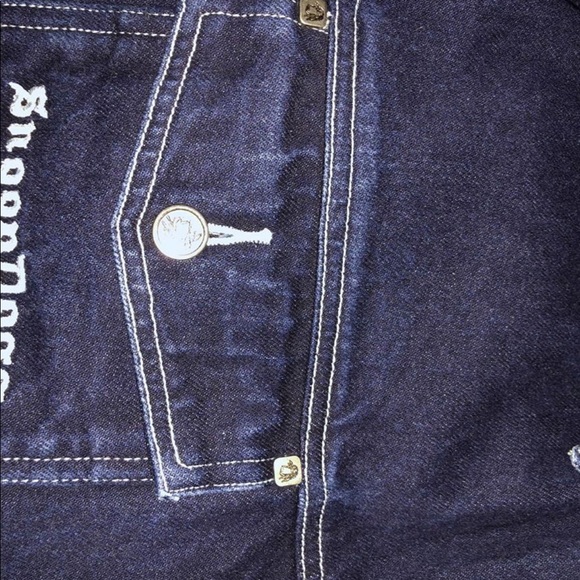 Snoop dogg Jean jacket large - Picture 6 of 8